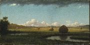 Martin Johnson Heade Summer Showers oil on canvas